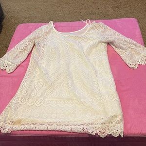 Worn Once White Mini Dress